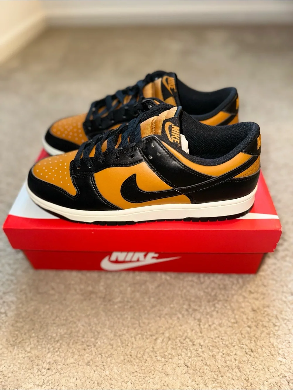 Nike Dunk Low “Black Dessert Ochre”